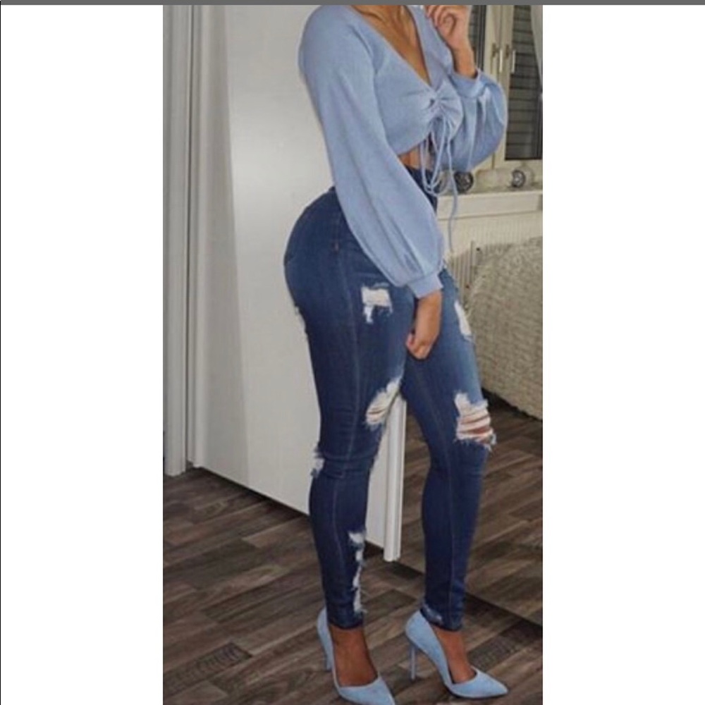 Monotiques Heavy High Rise Skinny Jeans